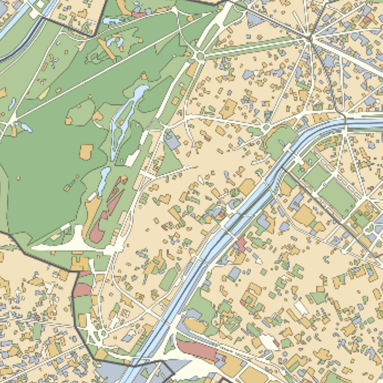 Carte de Paris du 16ème Arrondissement